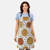 Creëer Uw eigen eenvoudige pizza print Schort (Gedragen)