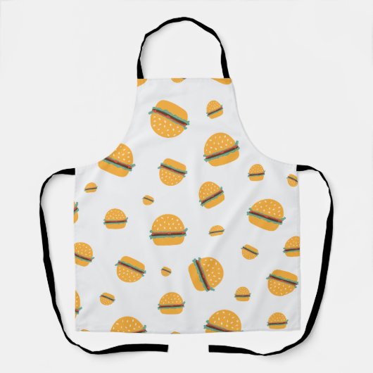 Creëer Uw eigen eenvoudige pizza print Schort (Voorkant)