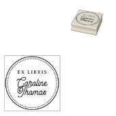 Creëer Uw eigen Eenvoudige Script Ex Libris-naam Rubberstempel (Gestempeld)