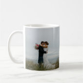 Creëer uw eigen Eerste Kerstfeest samen 2 foto's Koffiemok (Links)