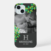 Creëer Uw eigen eerste Vaderdag foto iPhone 15 Case (Achterkant)