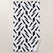 Creëer uw eigen effen kleur eenvoudig | trendy str strandlaken (Voorkant)