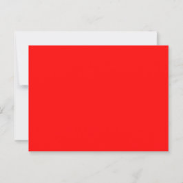 Creëer uw eigen effen kleur glanzend Briefkaart