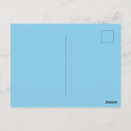 Creëer uw eigen effen kleur glanzend Briefkaart