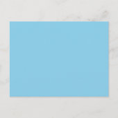 Creëer uw eigen effen kleur glanzend Briefkaart (Voorkant)
