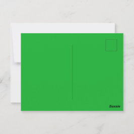 Creëer uw eigen effen kleur glanzend Briefkaart