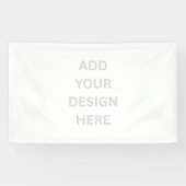 Creëer Uw Eigen Eigen Ontwerp Vinyl Banner 3' x 5' (Horizontaal)