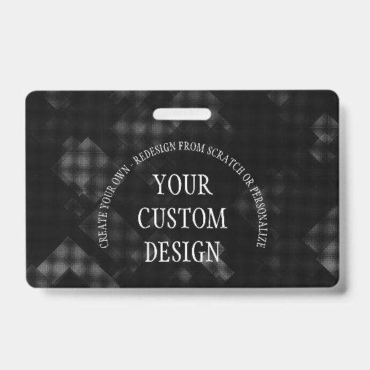 Creëer uw eigen eigen, op maat ontworpen badge (Voorkant)