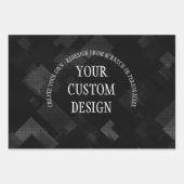 Creëer uw eigen eigen, op maat ontworpen inpakpapier vel (Voorkant)