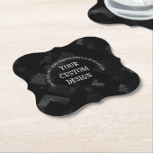 Creëer uw eigen eigen, op maat ontworpen kartonnen onderzetters (Gekanteld)