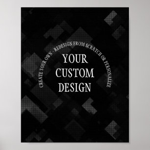 Creëer uw eigen eigen, op maat ontworpen poster