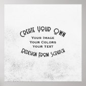 Creëer uw eigen eigen, op maat ontworpen poster (Voorkant)