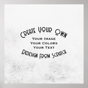 Creëer uw eigen eigen, op maat ontworpen poster