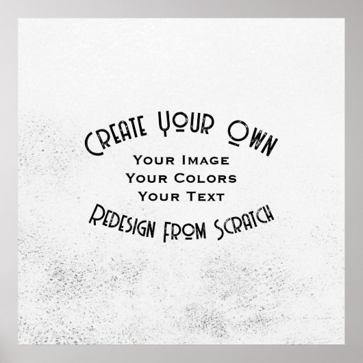 Creëer uw eigen eigen, op maat ontworpen poster (Voorkant)