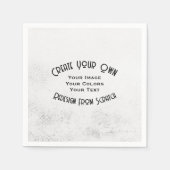 Creëer uw eigen eigen, op maat ontworpen servet (Voorkant)