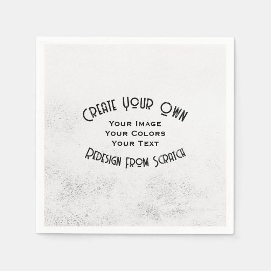Creëer uw eigen eigen, op maat ontworpen servet (Voorkant)