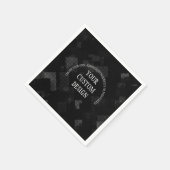 Creëer uw eigen eigen, op maat ontworpen servet (Hoek)