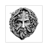 Creëer Uw eigen eikenboombosheer Rubberstempel (Afrduk)