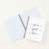 Creëer Uw eigen Elegant-script Aangepaste offerte Notitieboek (Binnen)