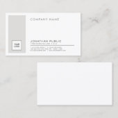 Creëer Uw eigen elegante bedrijfsplatform in uw ei Visitekaartje (Voorkant / Achterkant)