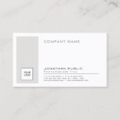 Creëer Uw eigen elegante bedrijfsplatform in uw ei Visitekaartje (Voorkant)