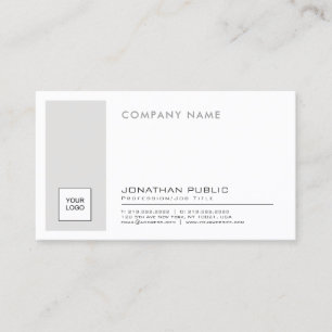 Creëer Uw eigen elegante bedrijfsplatform in uw ei Visitekaartje