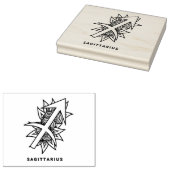 Creëer Uw eigen Elegante Boogschutter Zodiac Rubberstempel (Gestempeld)