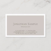 Creëer Uw eigen elegante grafische ontwerp Modern Visitekaartje (Voorkant)