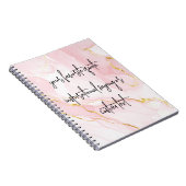 Creëer uw eigen elegante moderne aangepaste offert notitieboek (Rechterzijde)