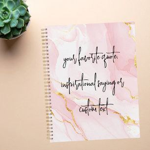 Creëer uw eigen elegante moderne aangepaste offert planner