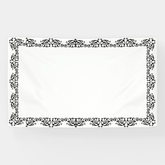 Creëer Uw eigen, elegante toepassing Spandoek (Horizontaal)