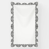 Creëer Uw eigen, elegante toepassing Spandoek (Verticaal)