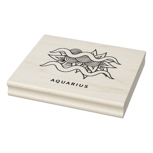 Creëer Uw eigen Elegante Waterman Zodiac Rubberstempel (Stempel)