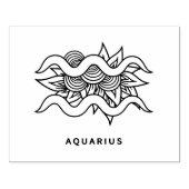 Creëer Uw eigen Elegante Waterman Zodiac Rubberstempel (Afrduk)