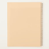 Creëer Uw eigen elegante zwart-witkanker Planner (Achterkant)