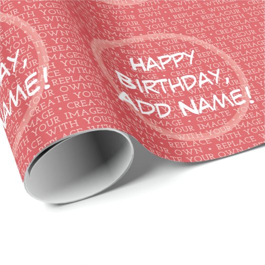 Creëer uw eigen en maak het uw cadeaupapier (Rol Hoek)