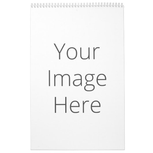 Creëer Uw eigen enkele pagina, middelgrote witte a Kalender (Hoes)