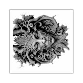 Creëer Uw eigen esdoorngroen Man Rubberstempel (Afrduk)