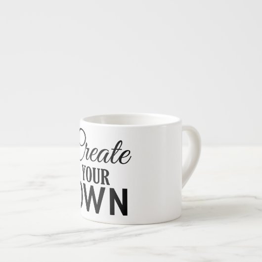 Creëer Uw eigen Espresso Kop (Voorkant rechts)