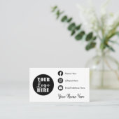 Creëer Uw eigen Europese Visitekaartjes (Staand voorkant)