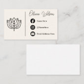 Creëer Uw eigen Europese Visitekaartjes (Voorkant / Achterkant)