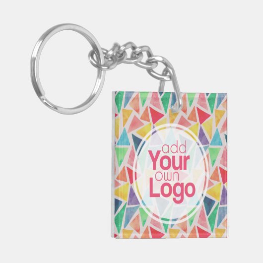 Creëer uw eigen evenement en gelegenheid | Button  Sleutelhanger (Voorkant Links)