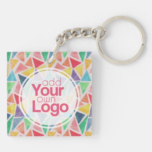 Creëer uw eigen evenement en gelegenheid | Button  Sleutelhanger (Achterkant)