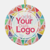 Creëer uw eigen evenement en gelegenheid | Keramis Keramisch Ornament (Voorkant)