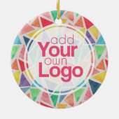 Creëer uw eigen evenement en gelegenheid | Keramis Keramisch Ornament (Achterkant)