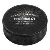 Creëer uw eigen exemplaar - ontwerp uw eigen eigen hockey puck (3/4)