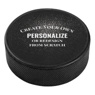 Creëer uw eigen exemplaar - ontwerp uw eigen eigen hockey puck
