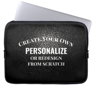 Creëer uw eigen exemplaar - ontwerp uw eigen eigen laptop sleeve