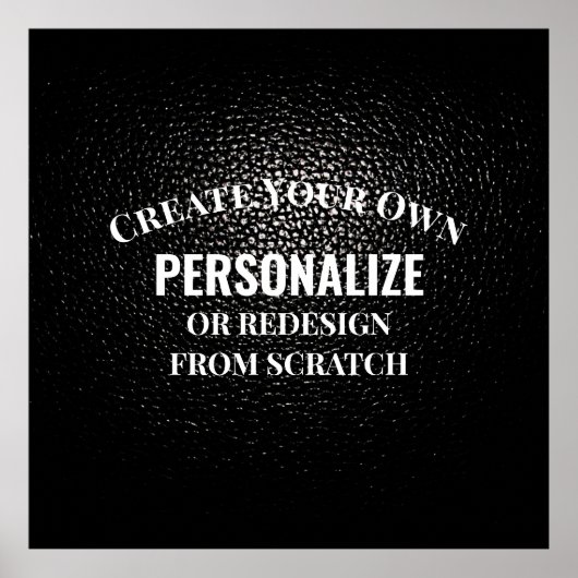 Creëer uw eigen exemplaar - ontwerp uw eigen eigen poster (Voorkant)