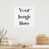 Creëer uw eigen exemplaar: ontwerp uw eigen exempl poster (Keuken)